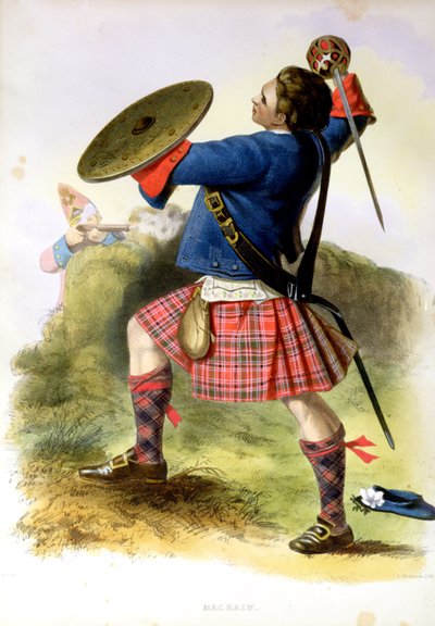 Gillies MacBean at Culloden by Robert Ronald McIan